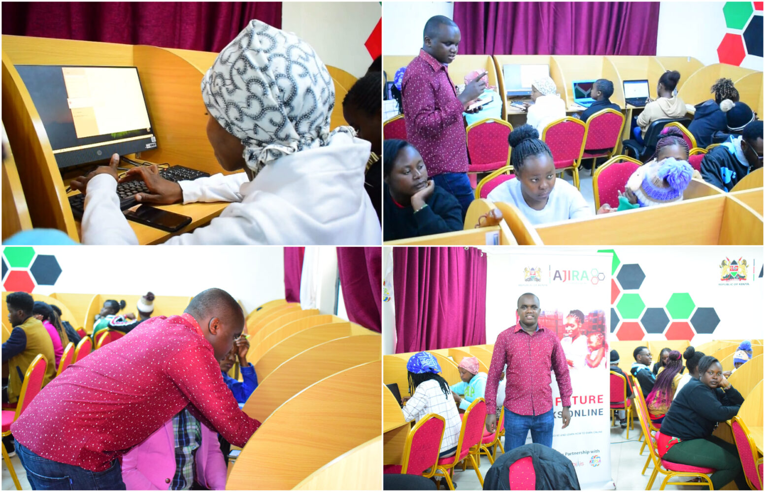 “I earn KSh8,000 a week” – How Ajira Digital is revolutionising young people’s lives in Nyandarua