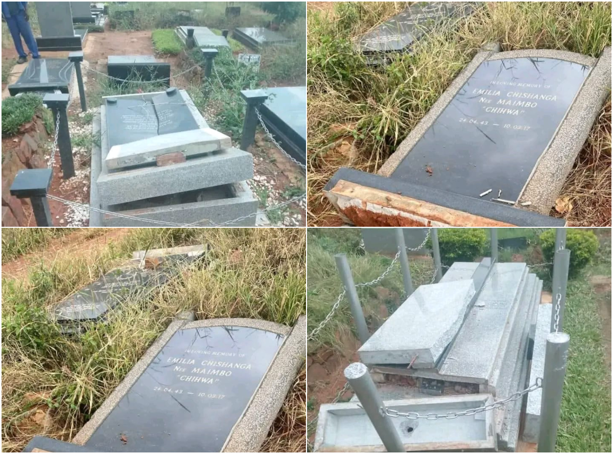 Suspect who destroyed over 100 graves at a city cemetery arrested