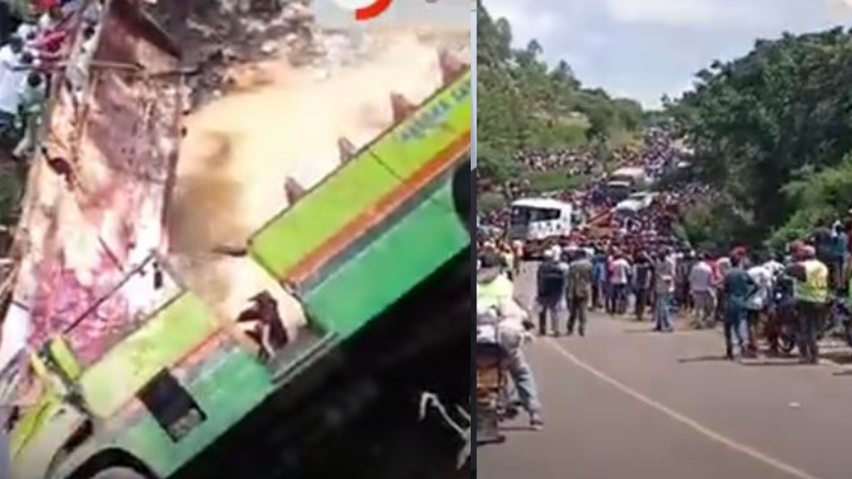 9 people die after bus plunges into River Mbagathi in Nairobi