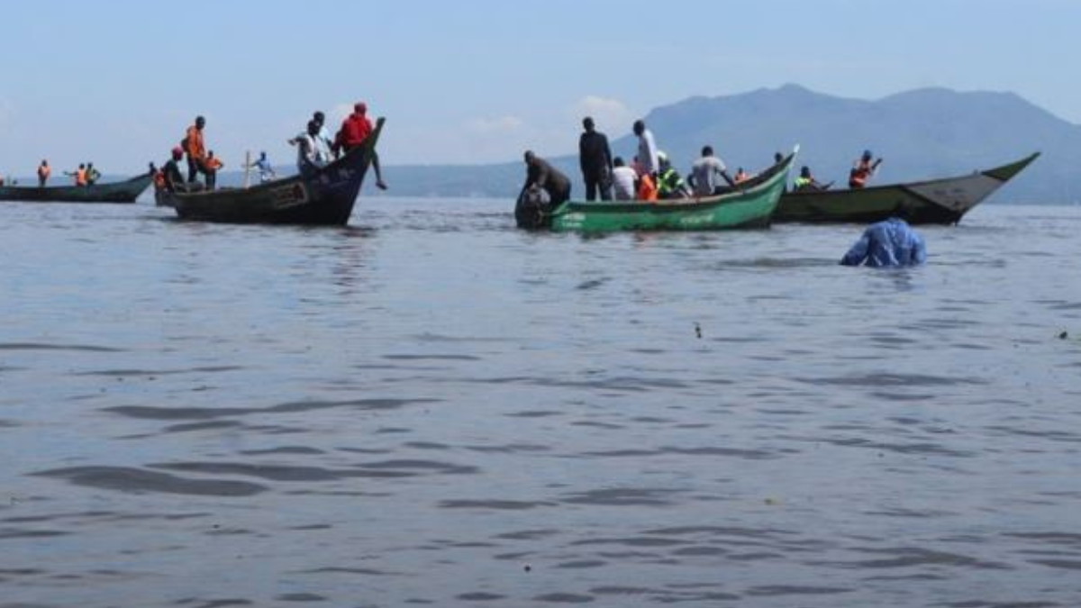 Fishermen fishing near Rusinga Island in Lake Victoria. Photo/Courtesy