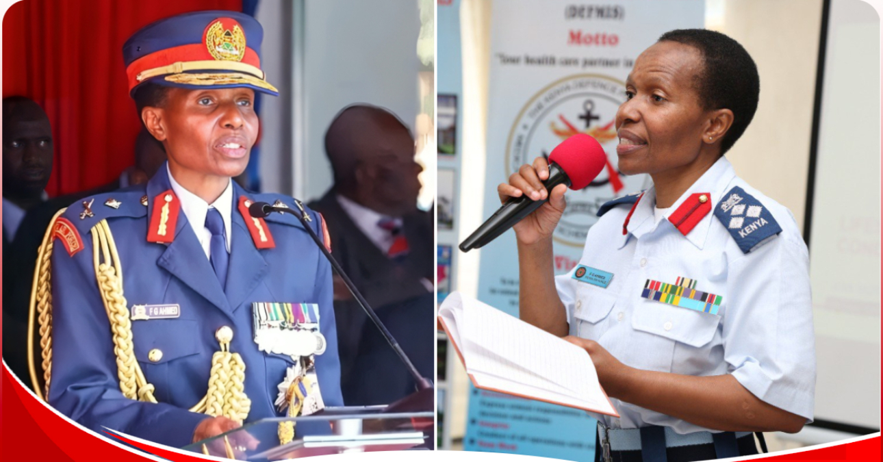 Major General Fatuma Gaiti Ahmed: Kenya’s first female Airforce Commander