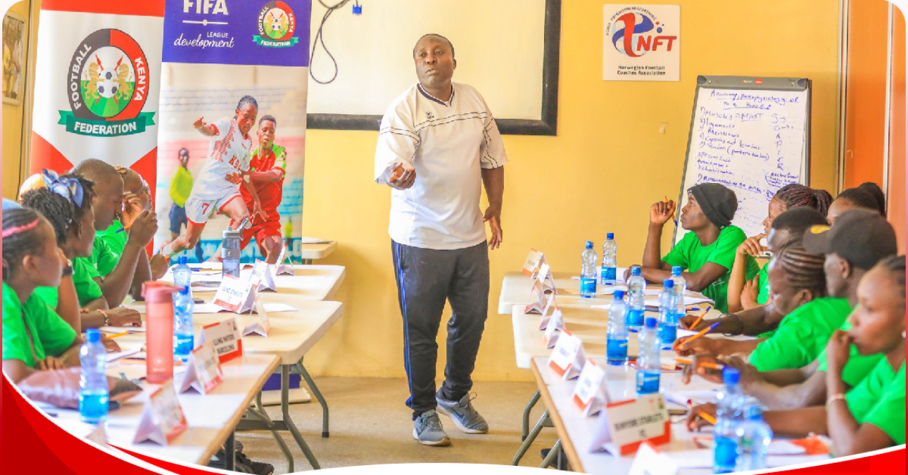 FKF holds the second edition of the Women’s Football Physiotherapists Workshop 