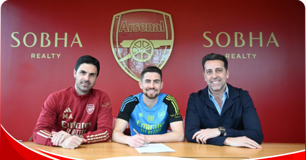 Jorginho: Midfielder signs contract extension at Arsenal