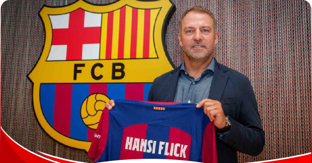 “Flick is here!” Barcelona officially announces