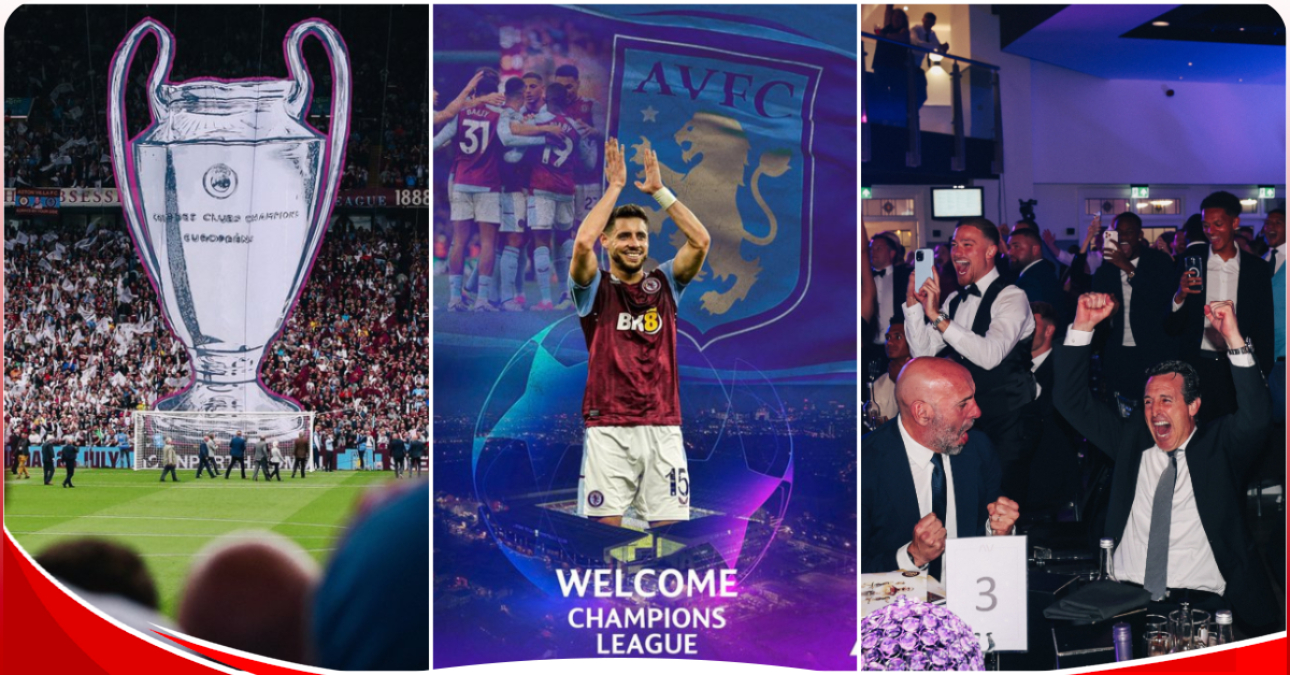 Aston Villa makes a comeback to the Champions League