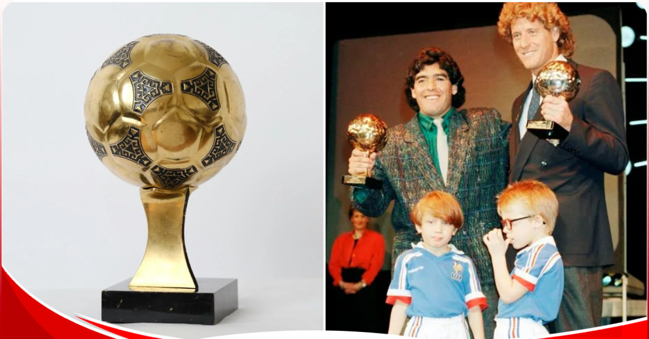 Maradona’s 1986 World Cup lost and found Golden Ball Trophy set to be auctioned