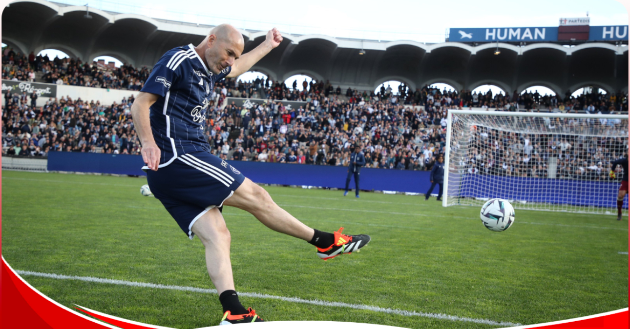 [VIDEO]: 51-year-old Zidane wows fans with his crazy footballing skills