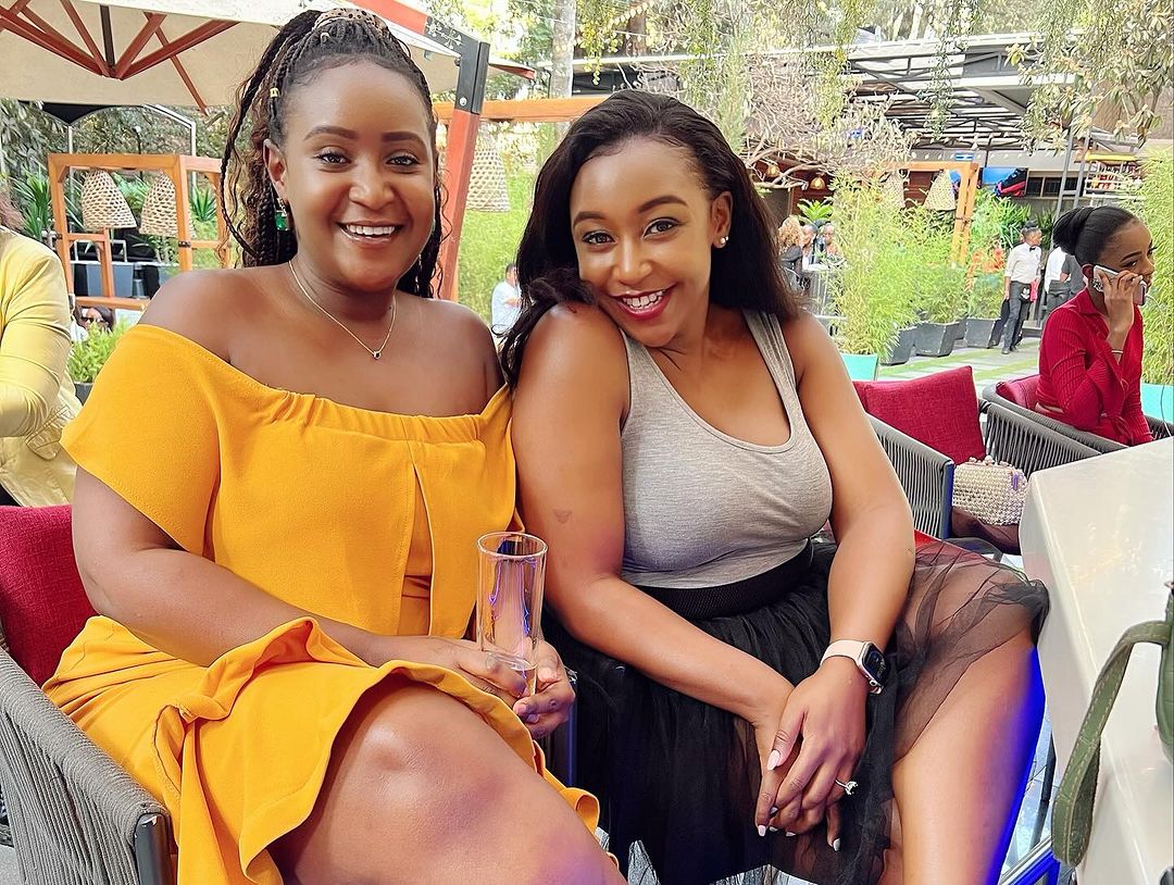 Mercy all smiles as she hangs out with her celebrity sister Betty Kyallo. Betty Kyallo/Instagram