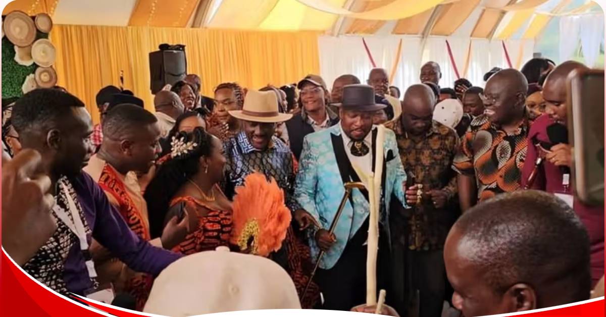Inside the colourful wedding of Kalonzo Musyoka’s daughter