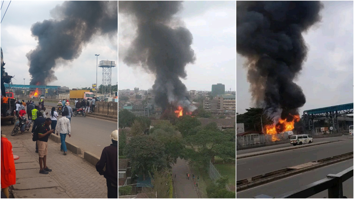 LPG gas tanker bursts into flames in Fedha: “Fire contained, no casualties”