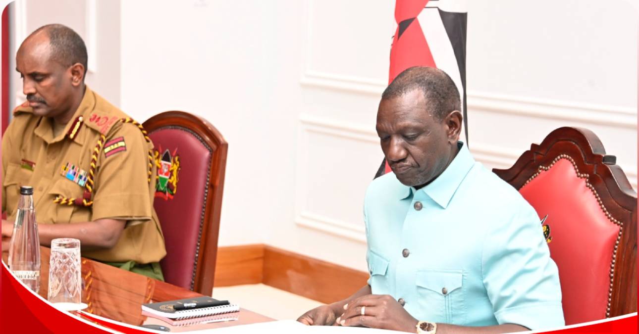William Ruto: “I send condolences to the families of those who lost their loved ones”