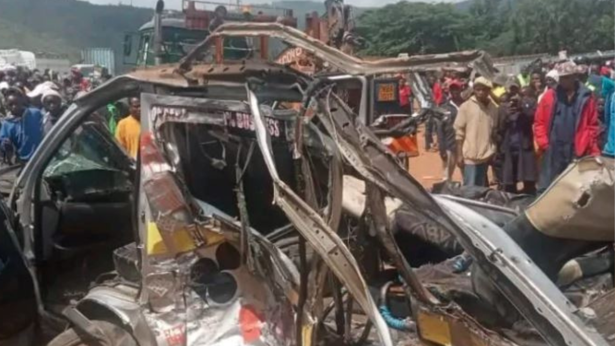 Mother and her 4 sons die in road accident along Nakuru-Nairobi highway