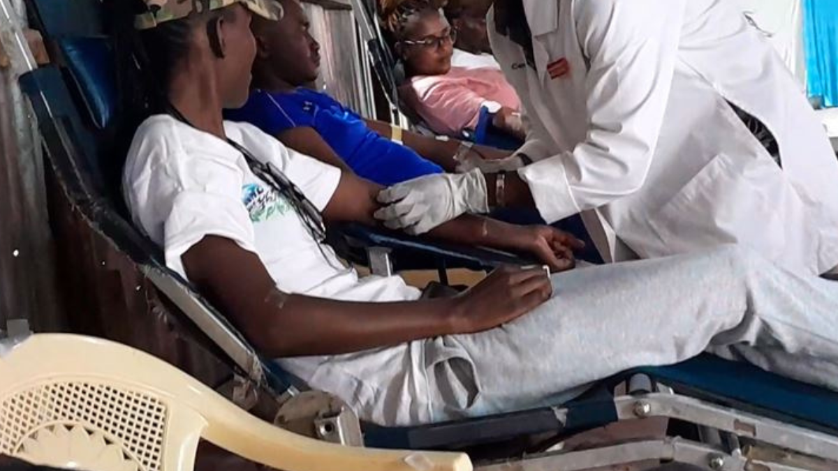 Gen Zs donate blood to support those injured during anti-Finance Bill protests