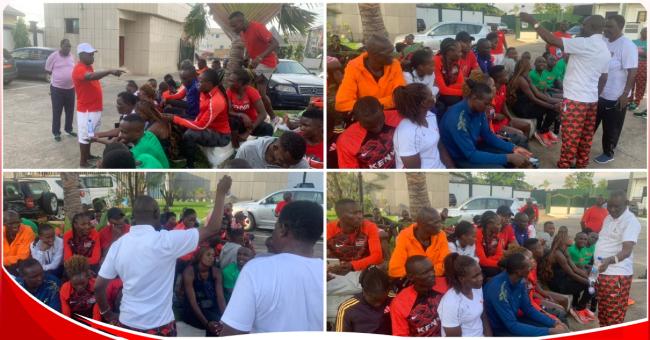 Team Kenya lands safely in Cameroon ahead of African Senior Games