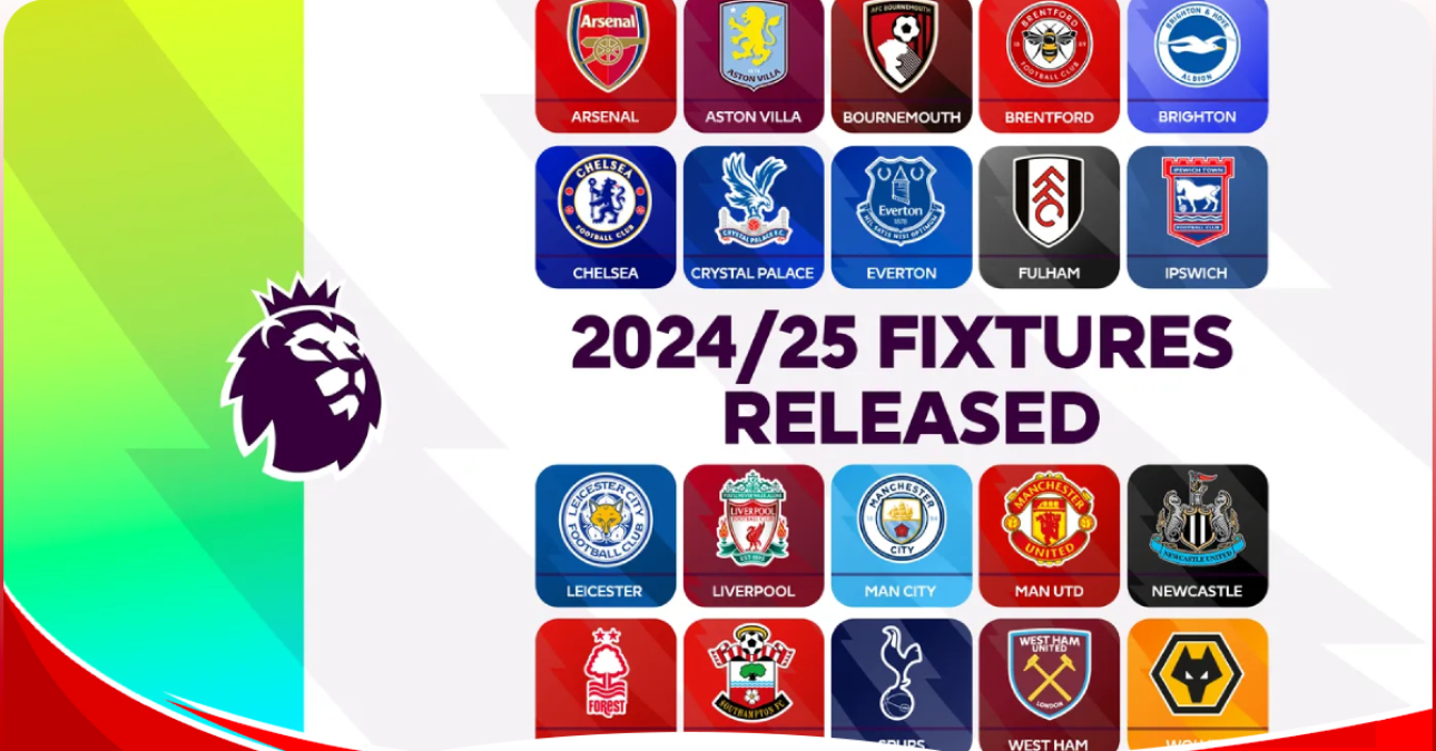 Premier League 2024/25 fixtures : Man United vs Fulham opening week