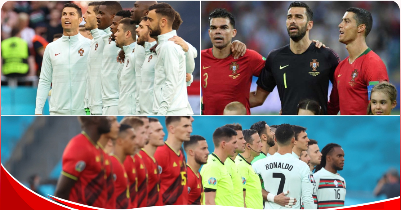 Revealed: Why Cristiano stands sideways when Portugal’s anthem plays