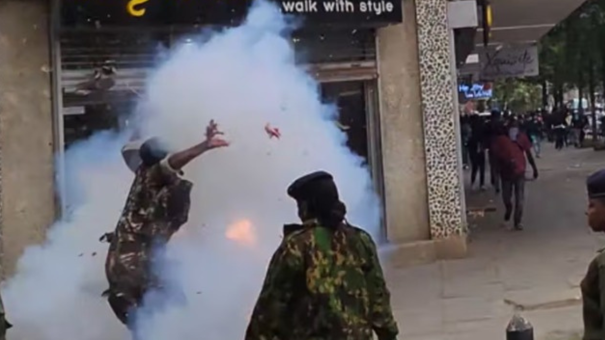 Police officer who lost both hands while throwing teargas canisters may need artificial arms