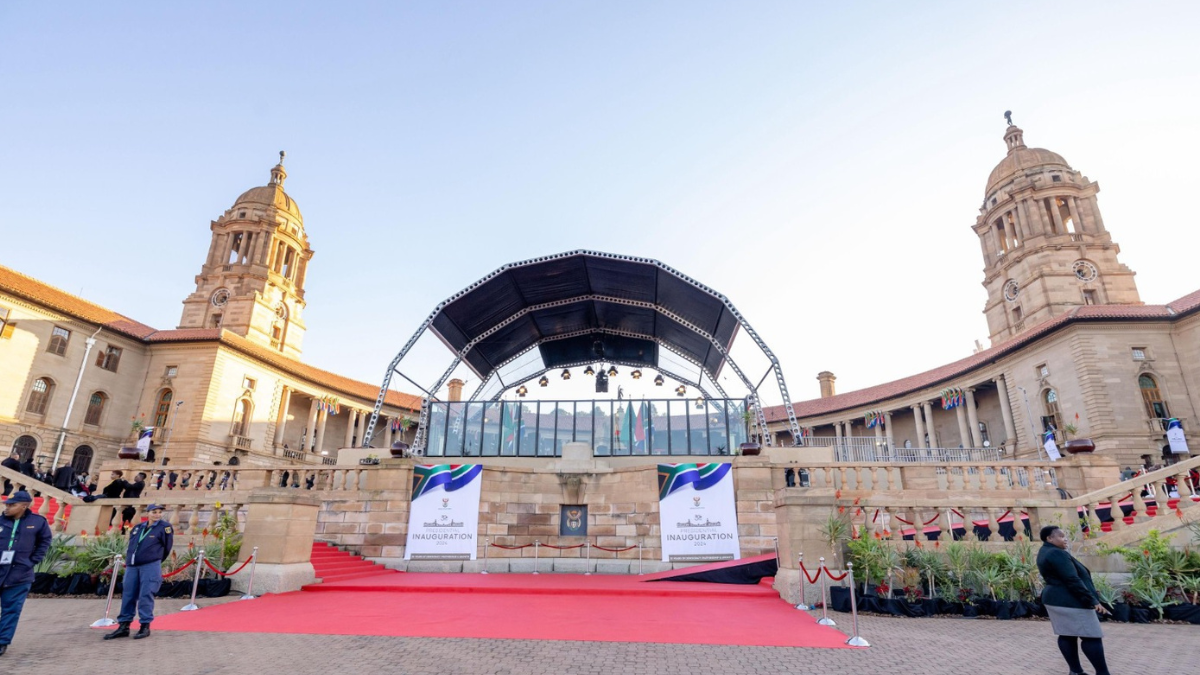 DP Gachagua attending President Cyril Ramaphosa’s swearing in ceremony in South Africa today
