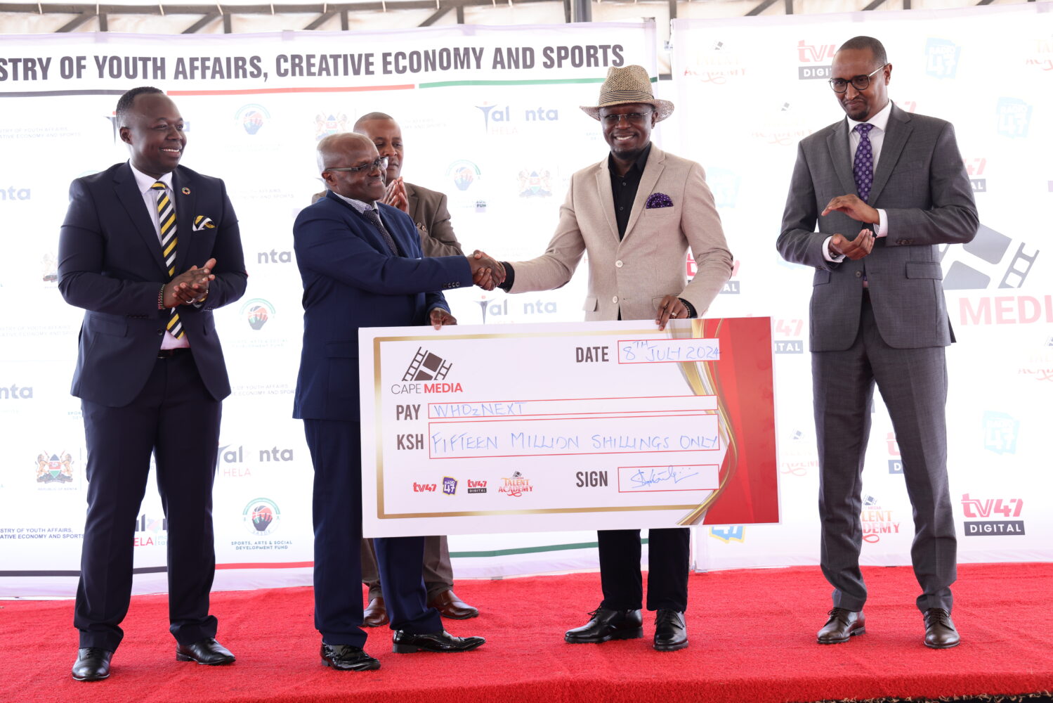 WhozNext: Cape Media, Youth Ministry sign talent search partnership deal