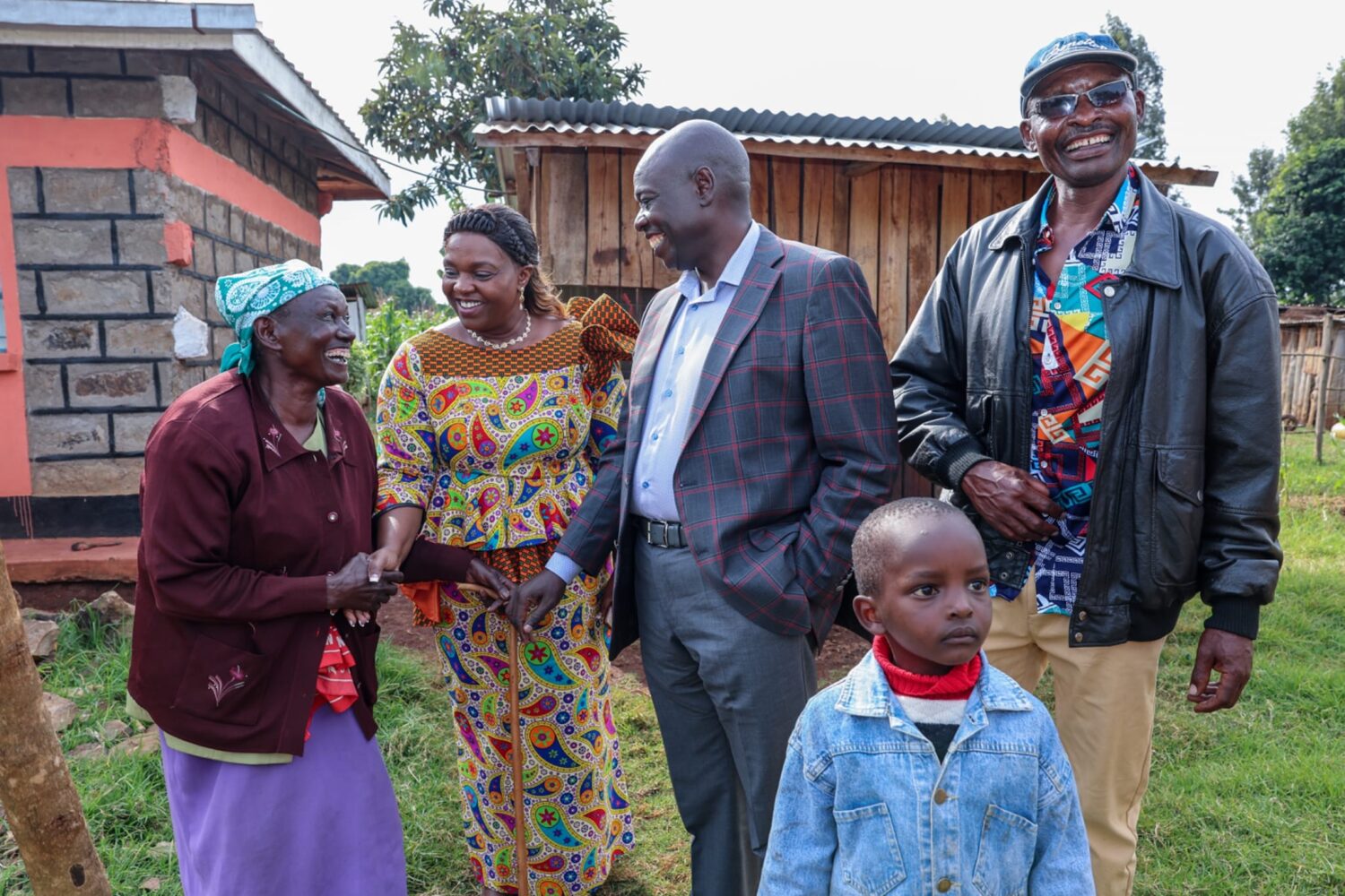 PHOTOS: DP Gachagua visits friends of his late mum