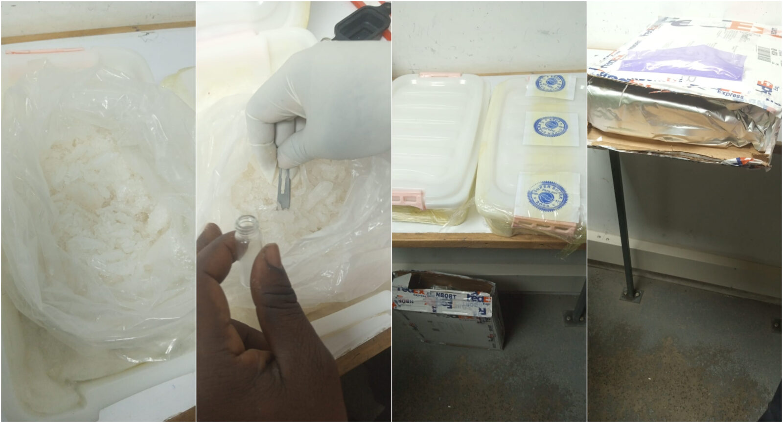 Police intercept meth worth KSh9.2 million at JKIA; suspect on the run