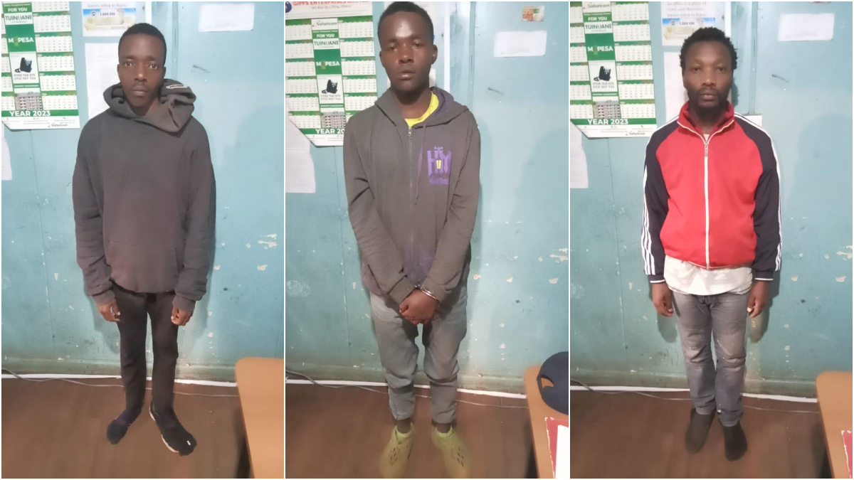 16-year-old boy among four suspects arrested for looting, burning Ichung’wah’s CDF offices
