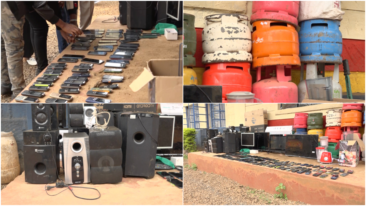 Over 80 phones, gas cylinders stolen from residents as Thika police uncover major theft syndicate