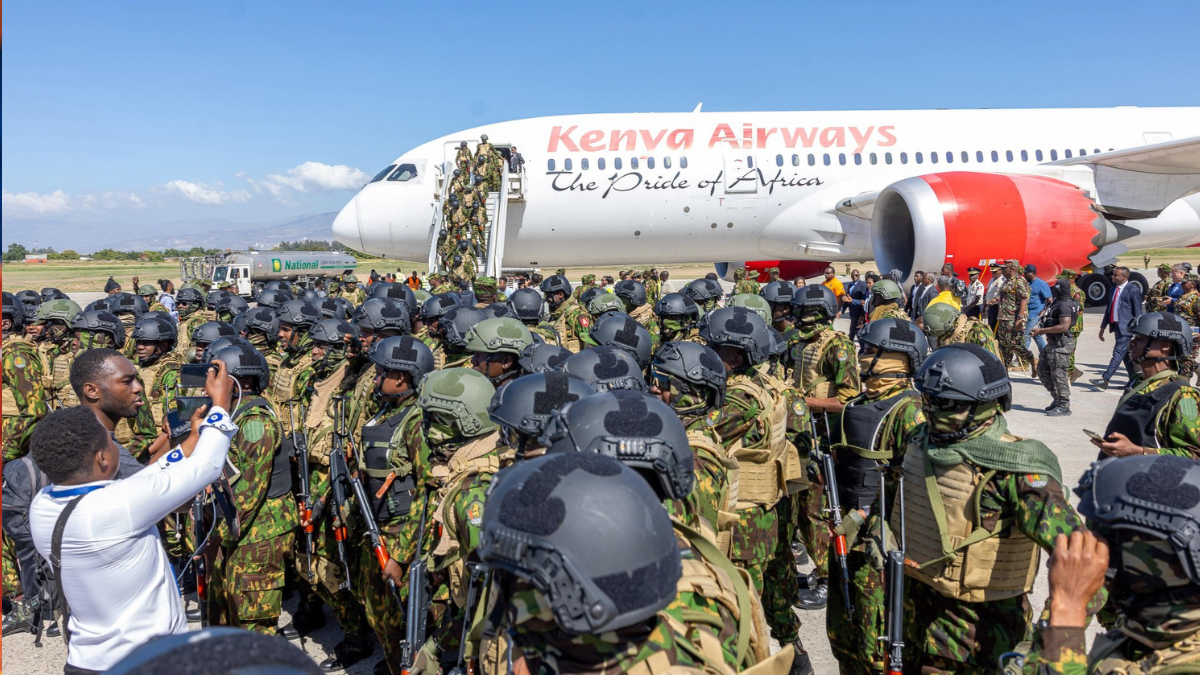 Kenya sends 168 more police officers to Haiti