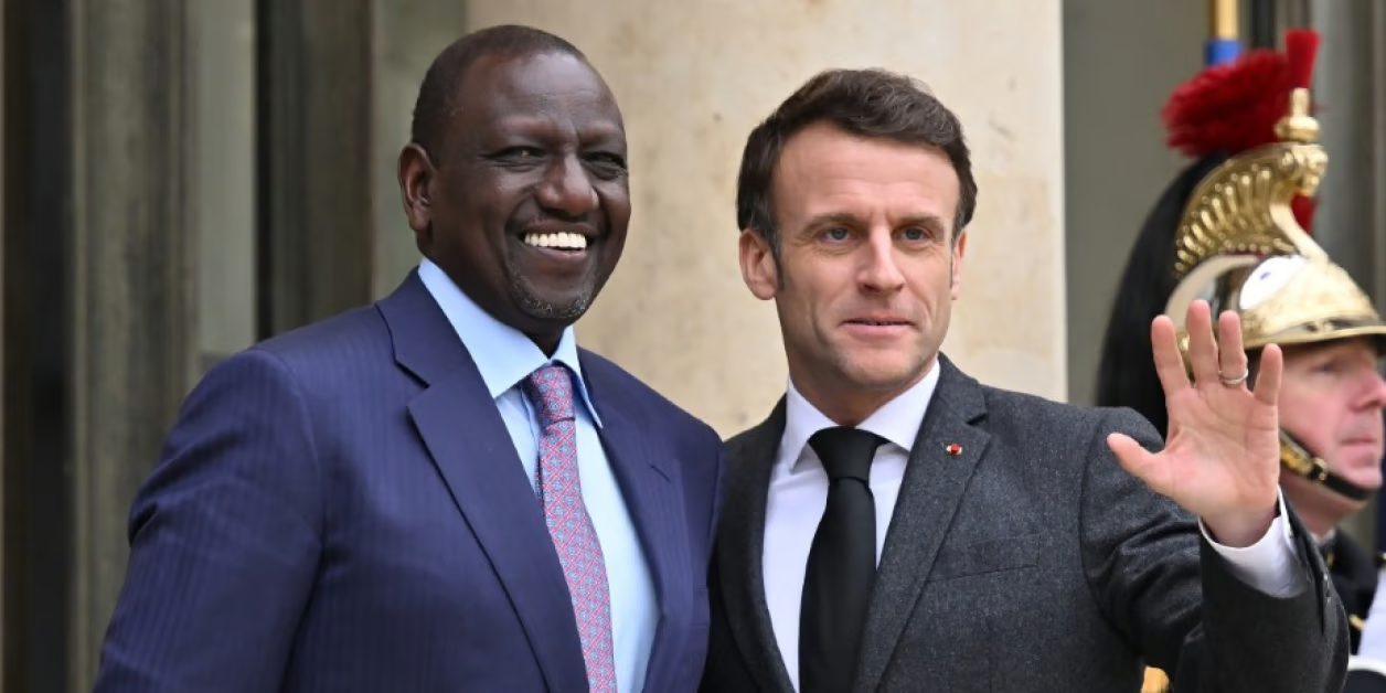 What President Ruto talked with France’s Macron over DRC crisis