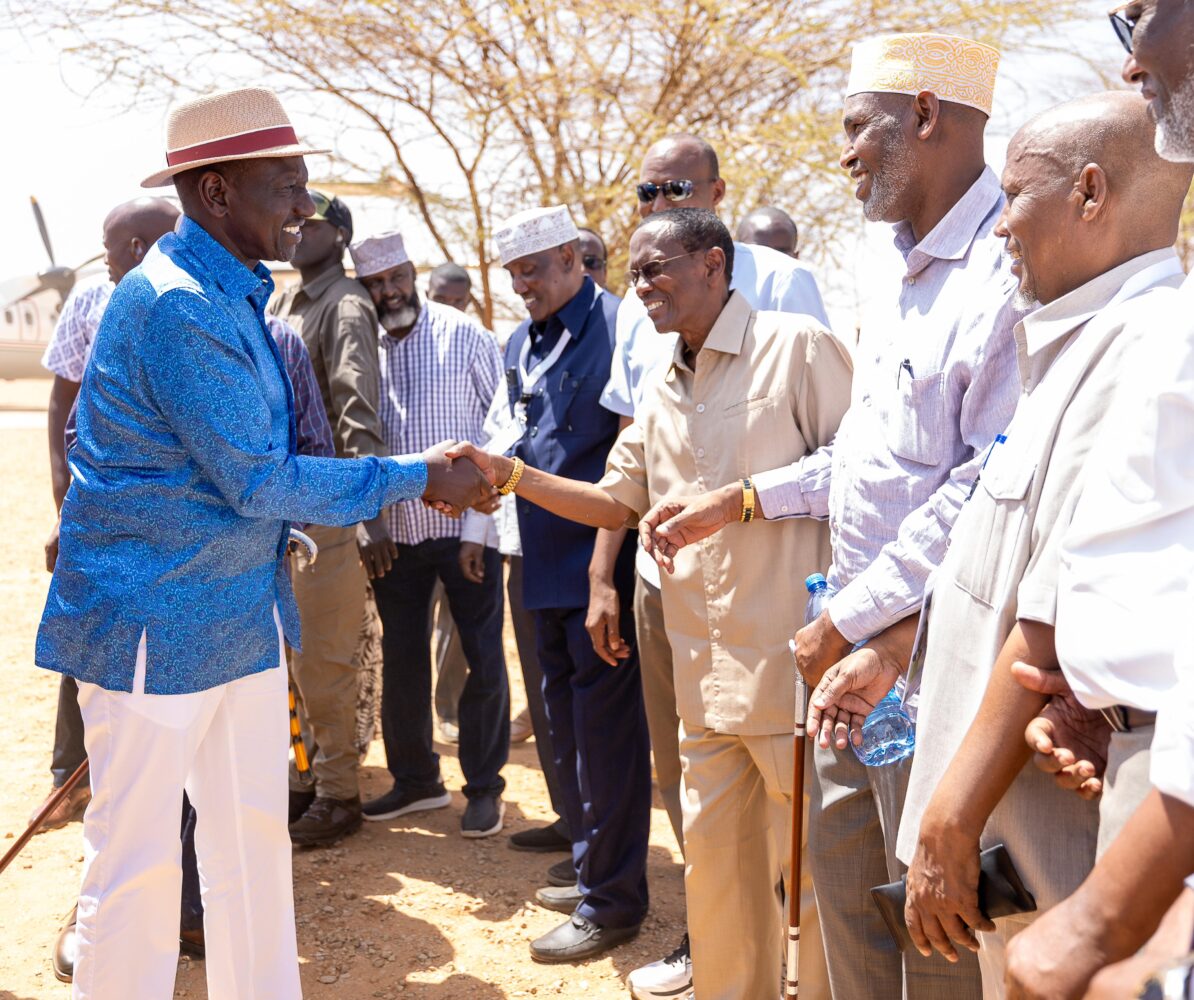 President Ruto vows to eradicate insecurity in North Eastern Kenya
