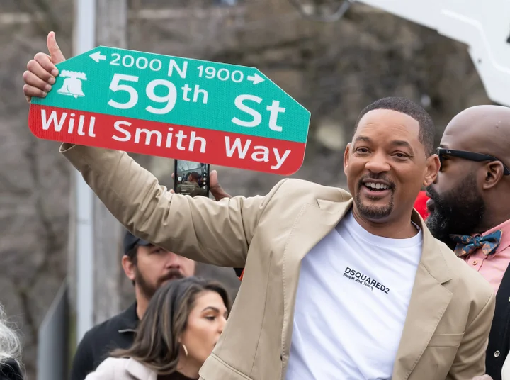 Actor Will Smith honoured with his own street in his hometown