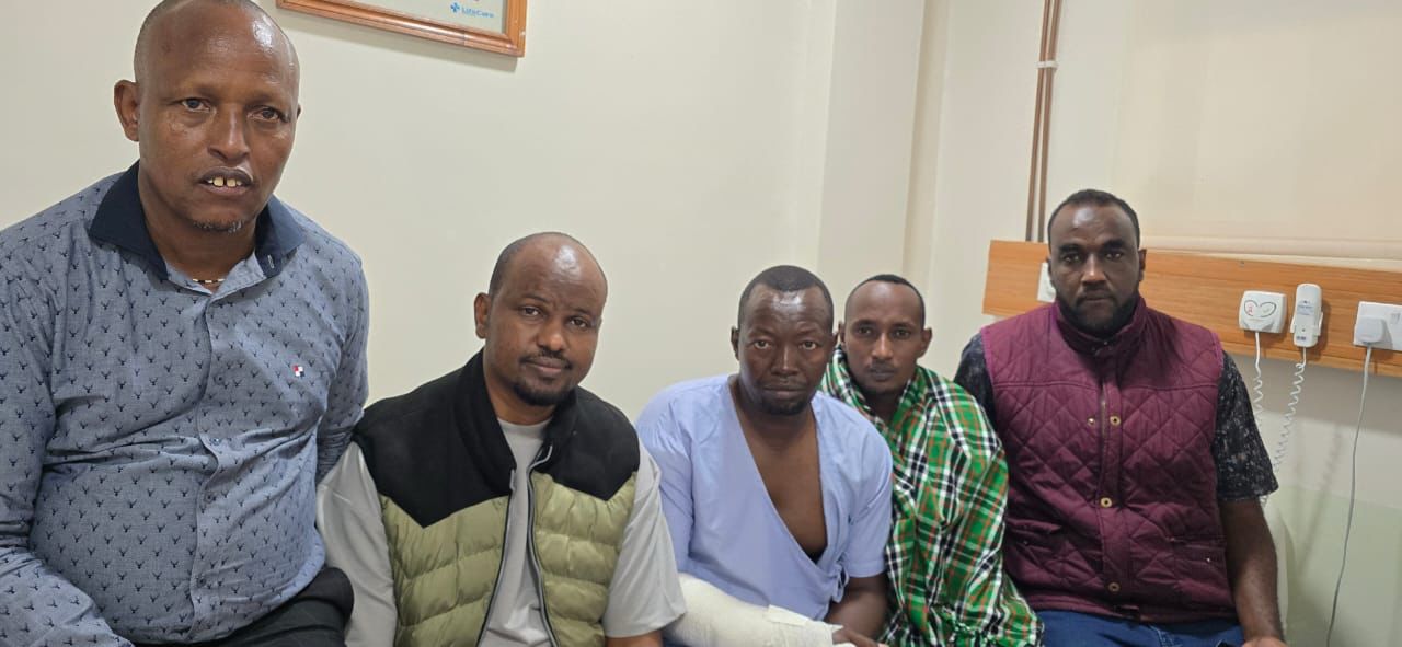 MCA nursing gunshot wound after attack by unknown assailants in Isiolo