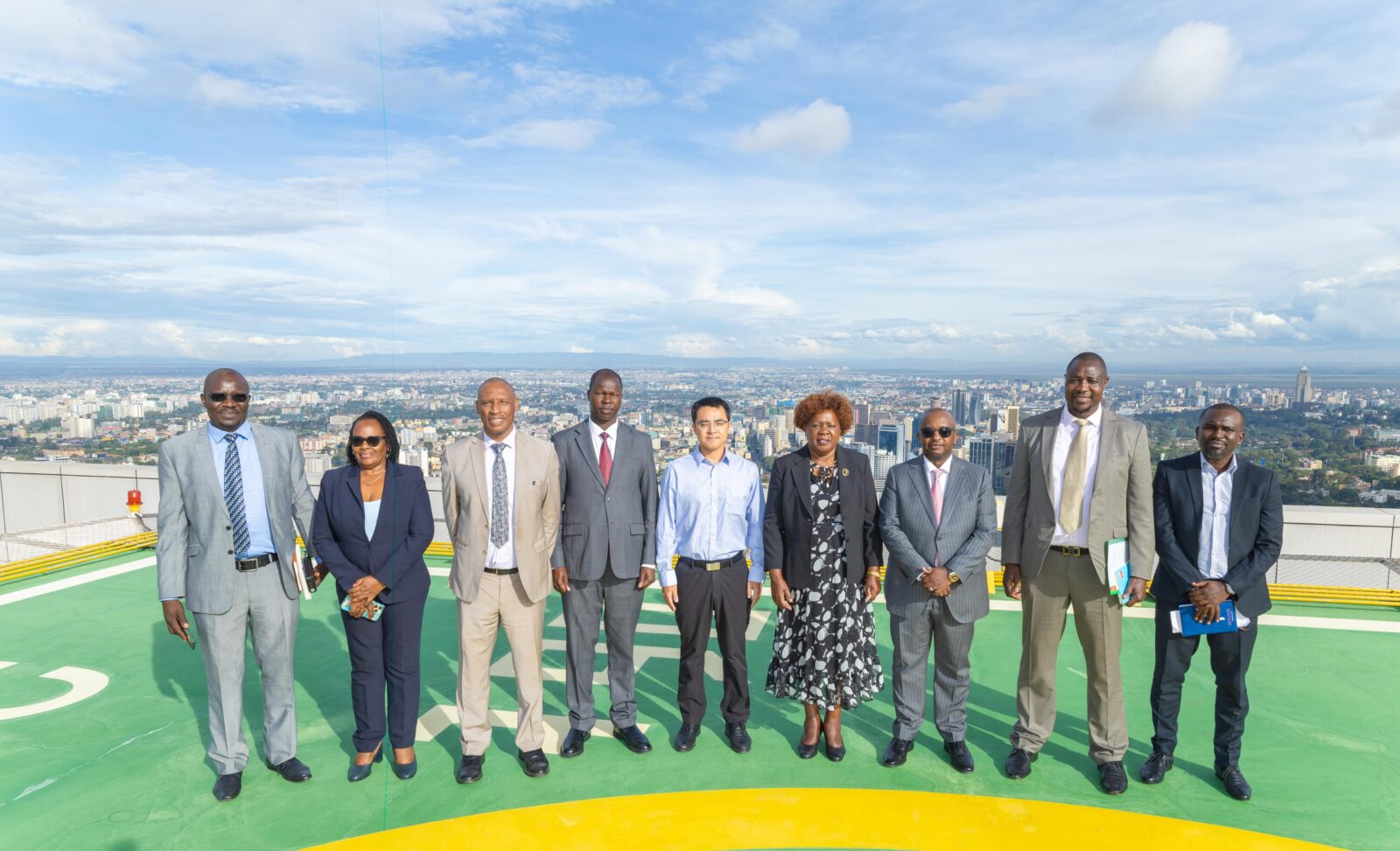 CS Wahome, state officials tour the Global Trade Centre – GTC