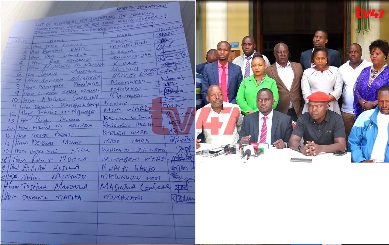 A trip to Mombasa, bribery and disdain accusations: Inside the intrigues to impeach Kenya’s only female county speaker