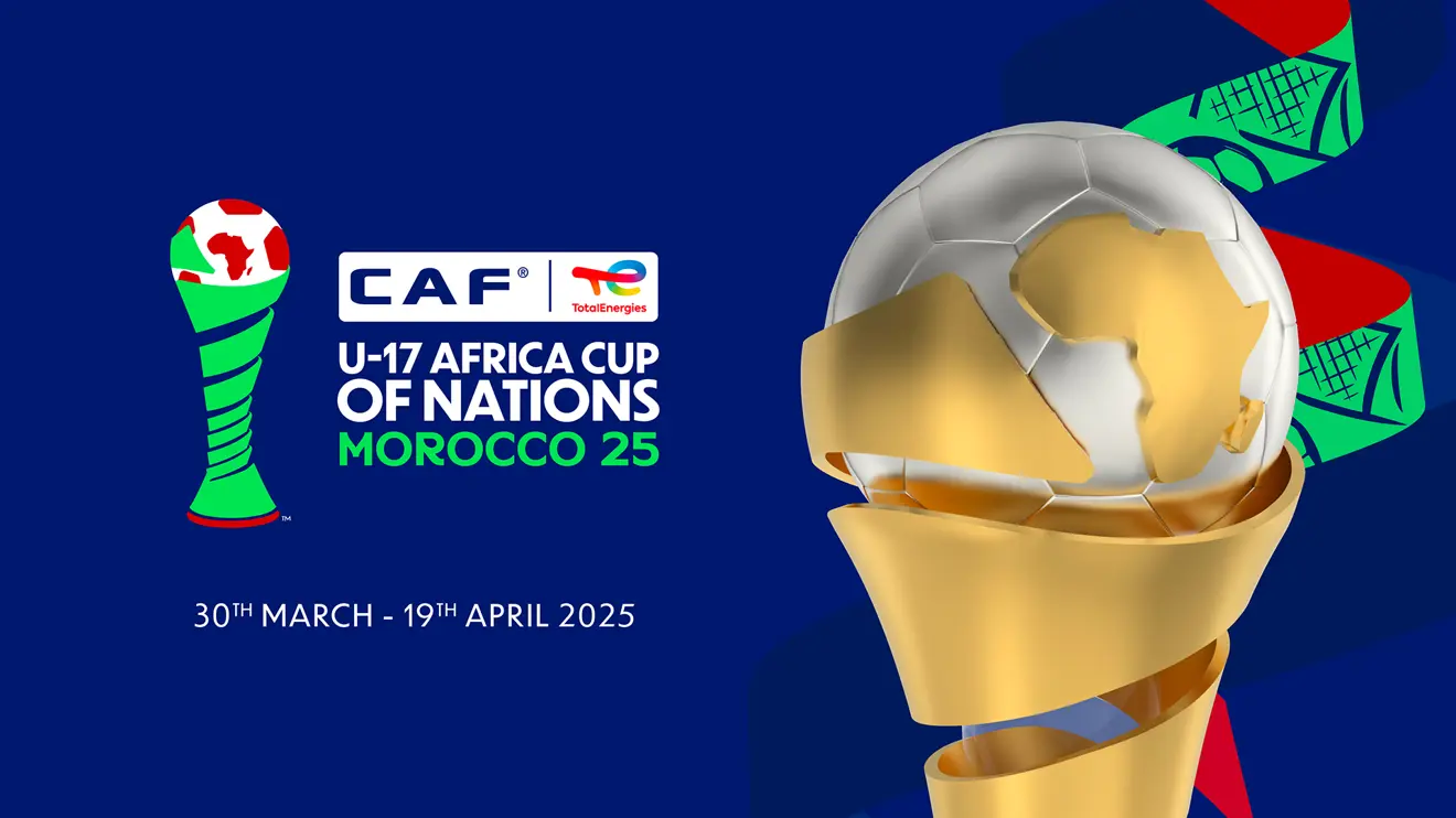 CAF unveils a new look trophy for the 2025 Morocco U-17 AFCON