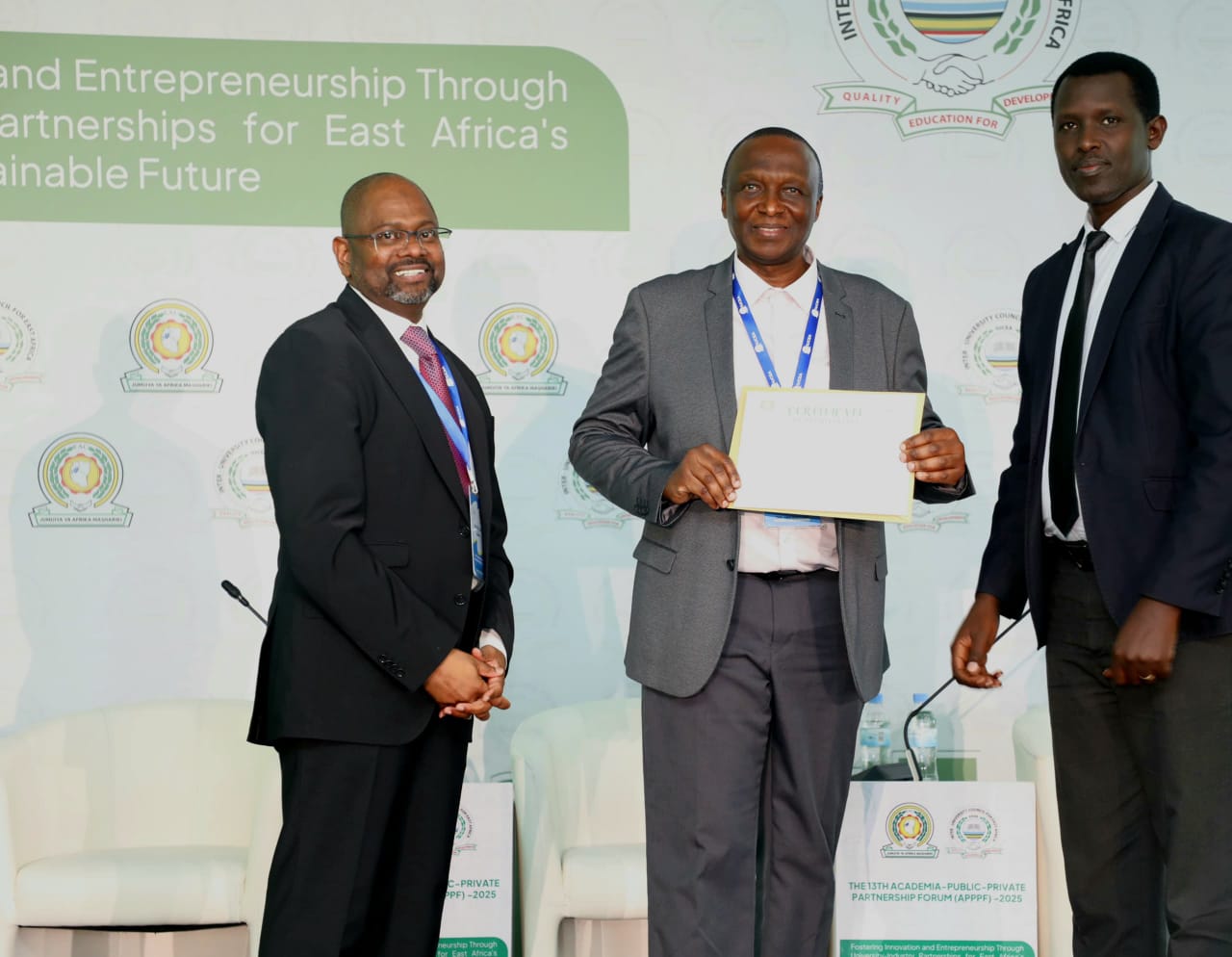 Mount Kenya University honored for outstanding contribution at Academia-Industry forum in Rwanda