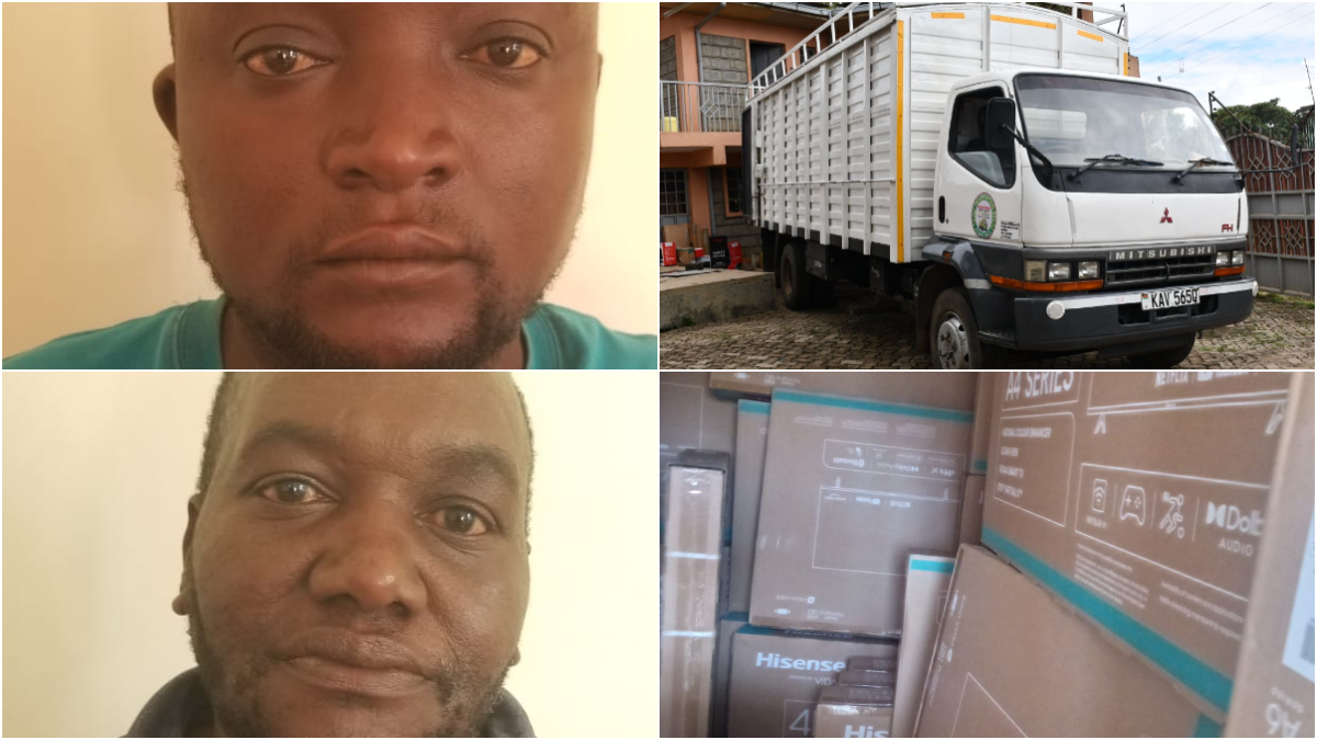 Two suspects who broke into a godown, stole electronics worth over KSh17.6M arrested