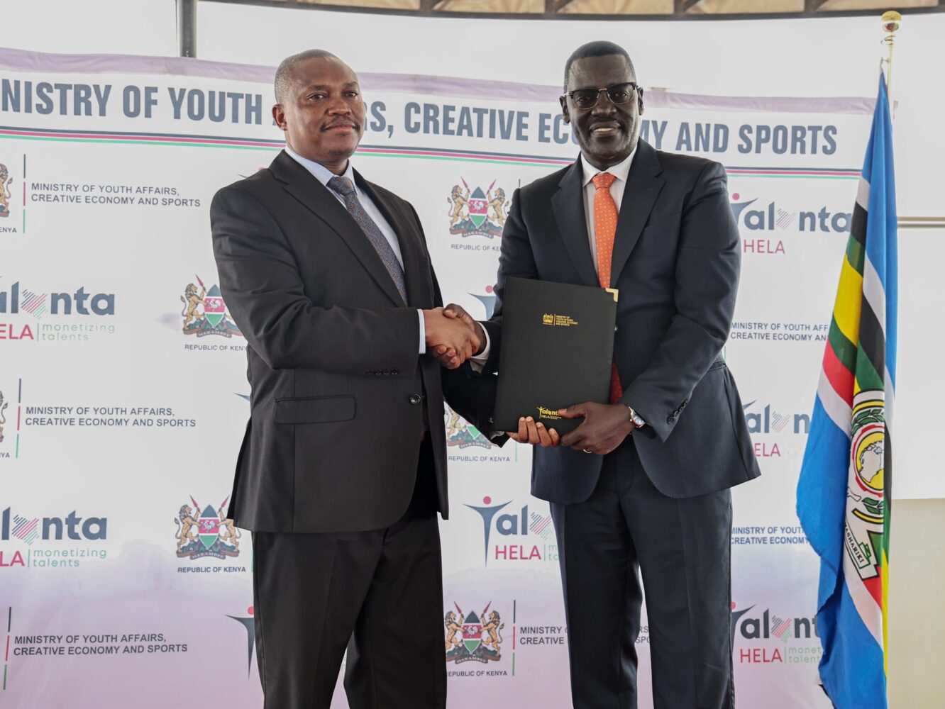 Peter Tum hands over office to Elijah Mwangi in ceremony attended by CS Mvurya