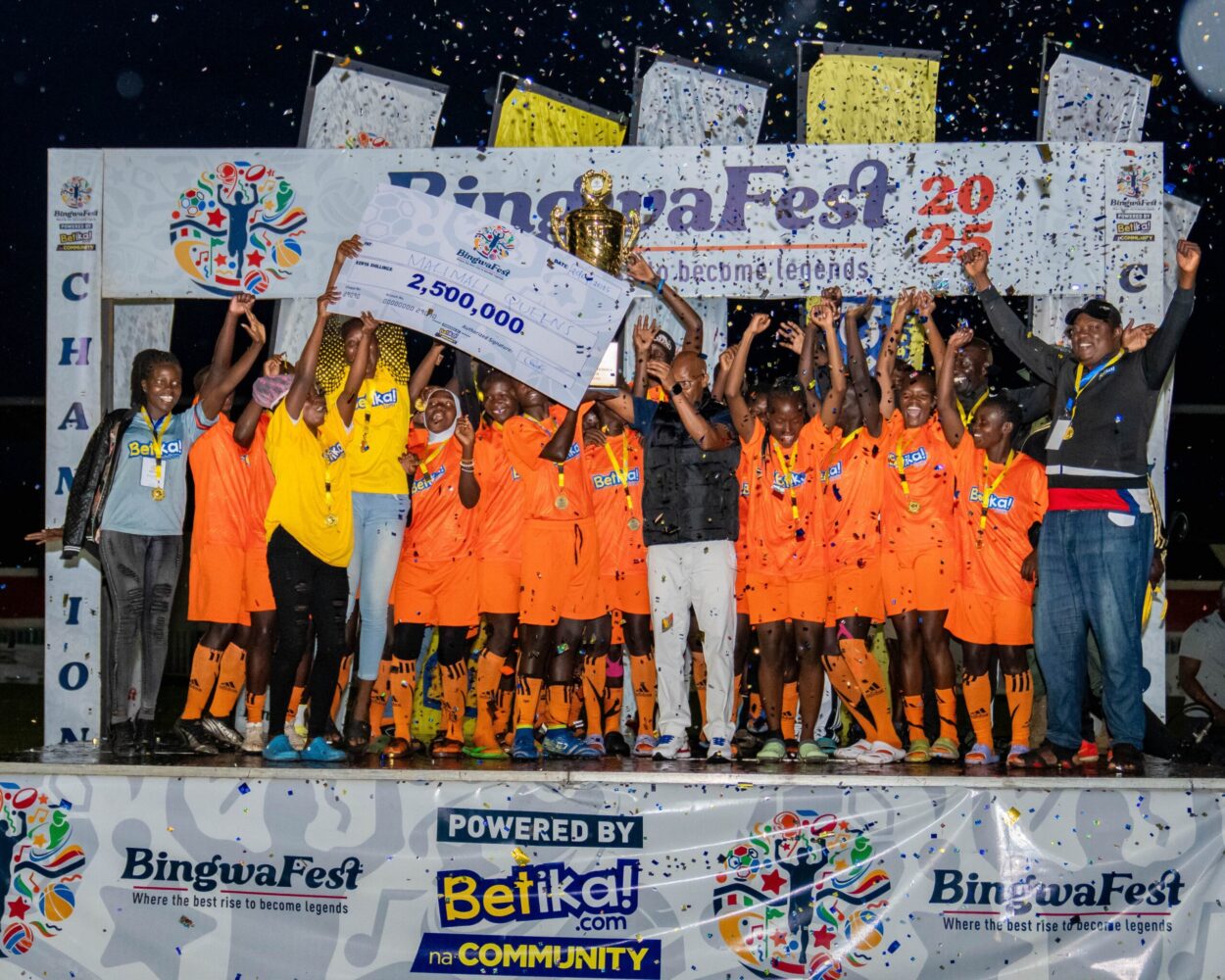 Leads United and Mali Mali Ladies Crowned BingwaFest National Champions