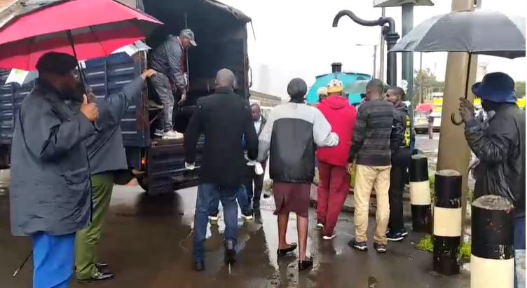 A passenger dies inside a matatu in Nairobi