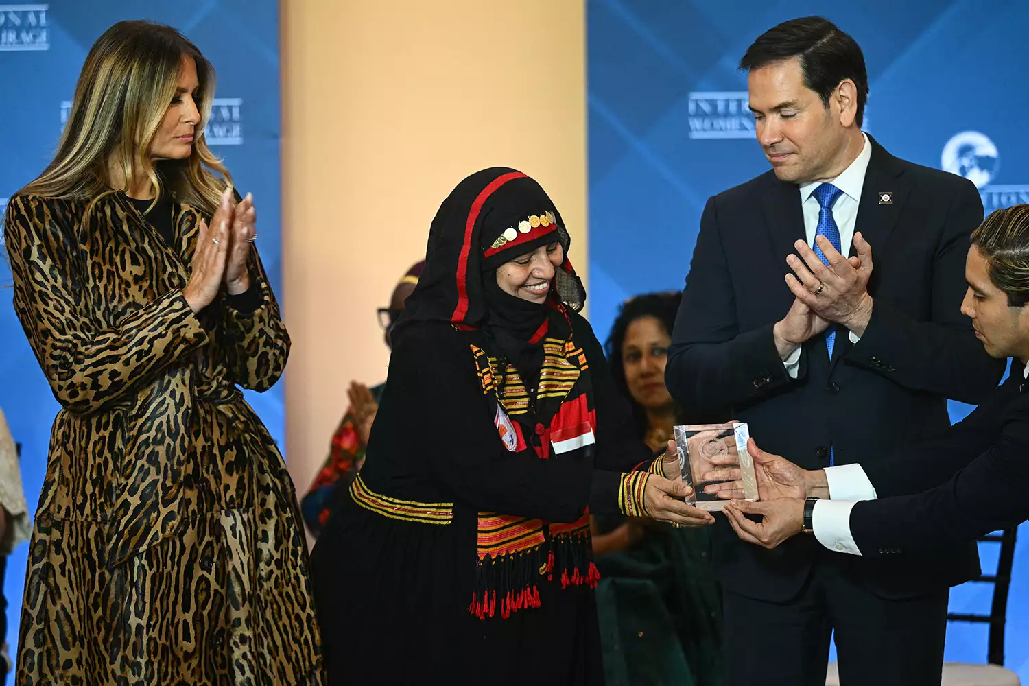Melania Trump honours women of courage, emphasizes on ‘power of love’