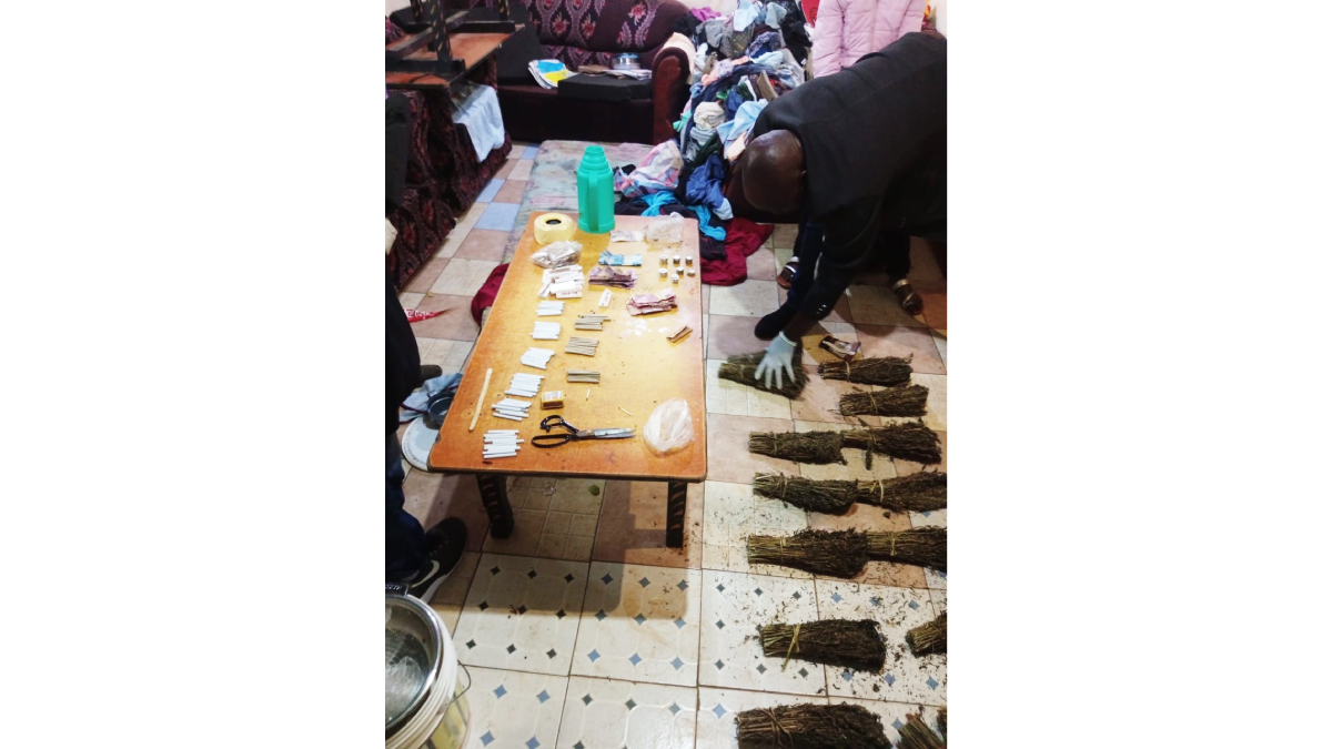 NACADA arrests two in Makueni as 20 brooms, 87 sticks of bhang recovered during raid