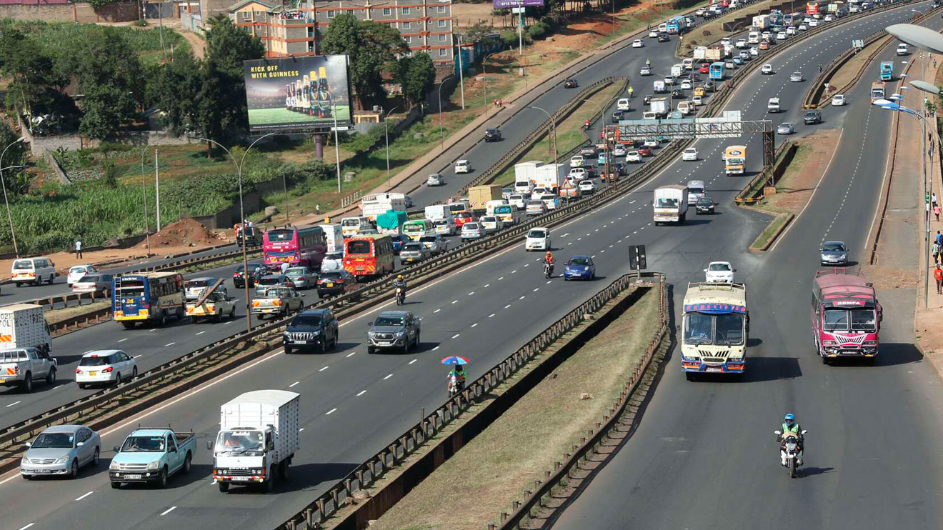 Temporary closure of a section of Thika superhighway for maintenance