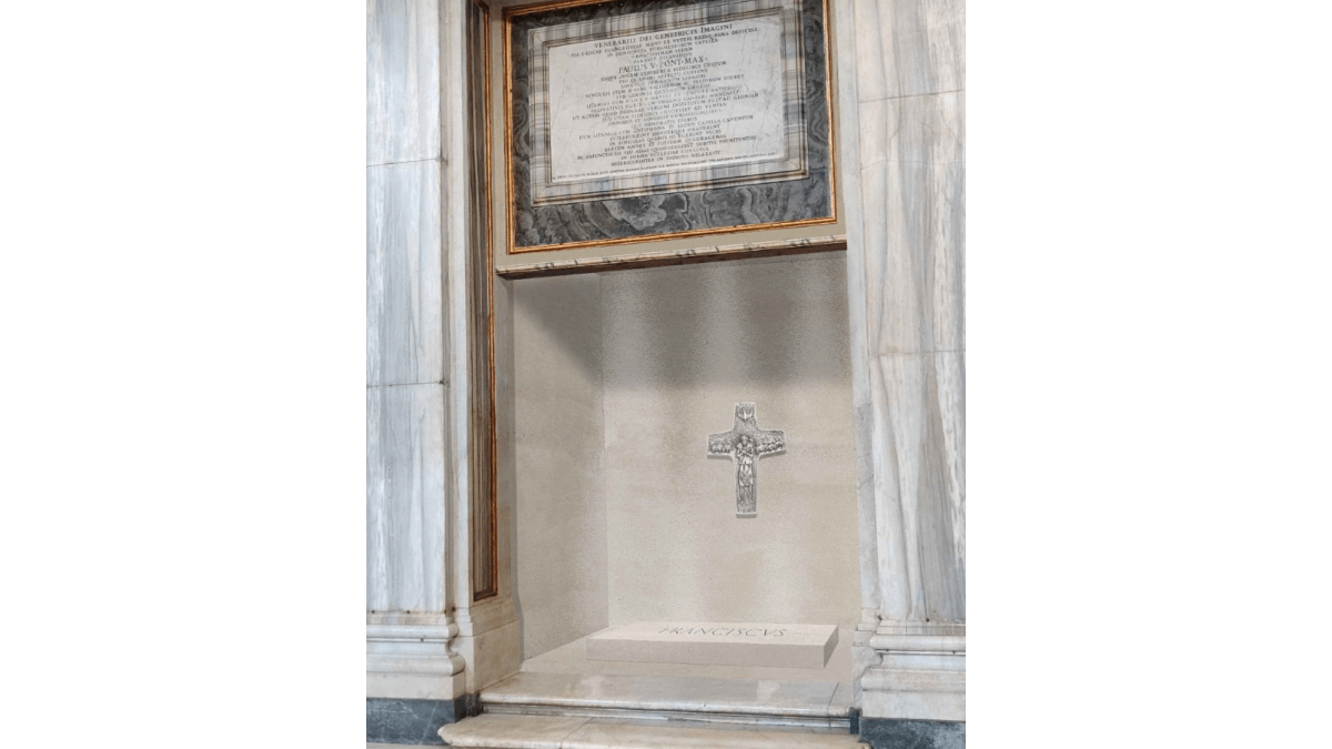 Vatican releases details of Pope Francis’ marble tomb