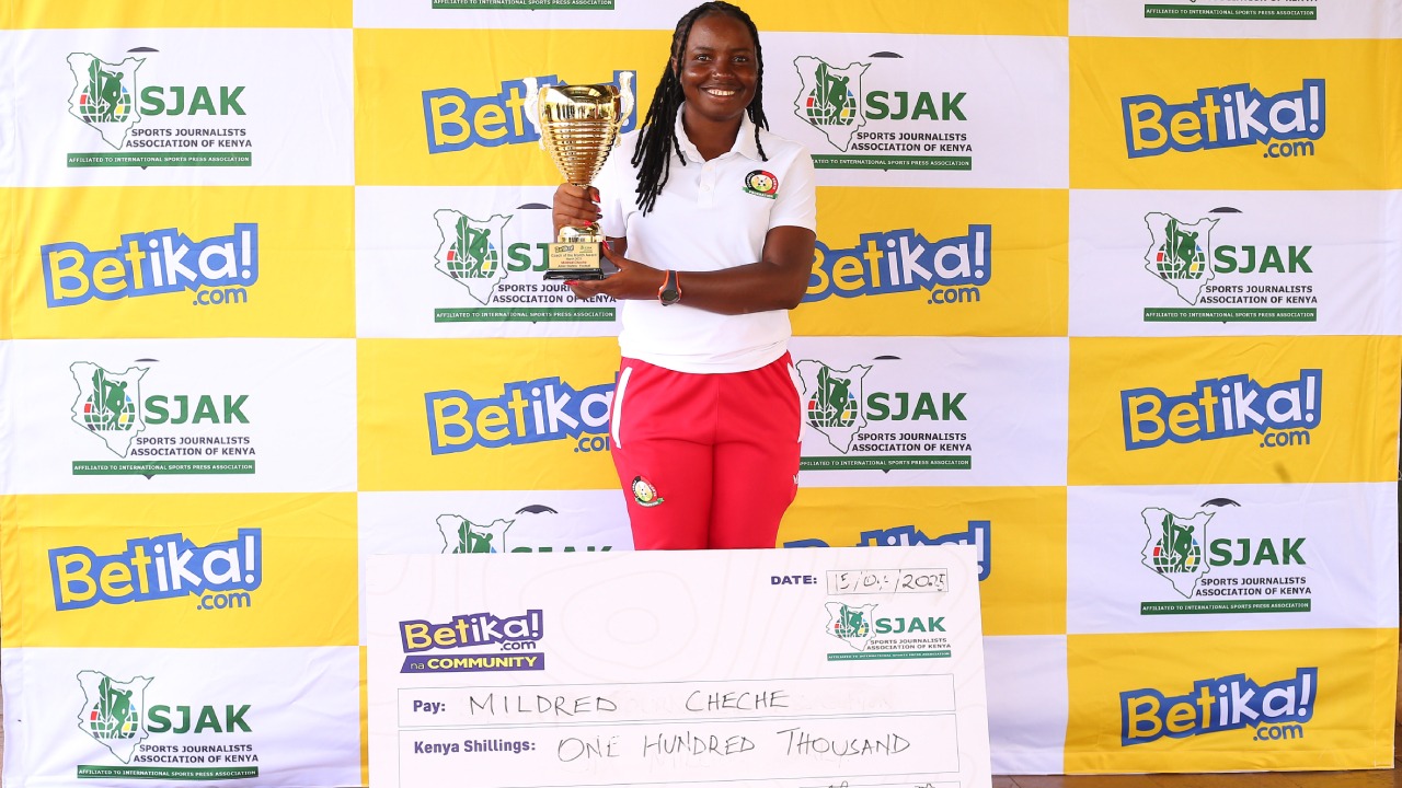 Junior Starlets Coach Mildred Cheche named SJAK Coach of the month