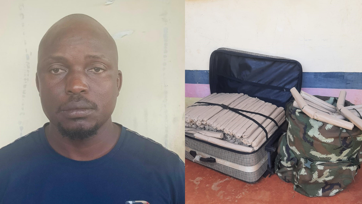 Drug trafficker arrested, 401 rolls of bhang recovered in Migori