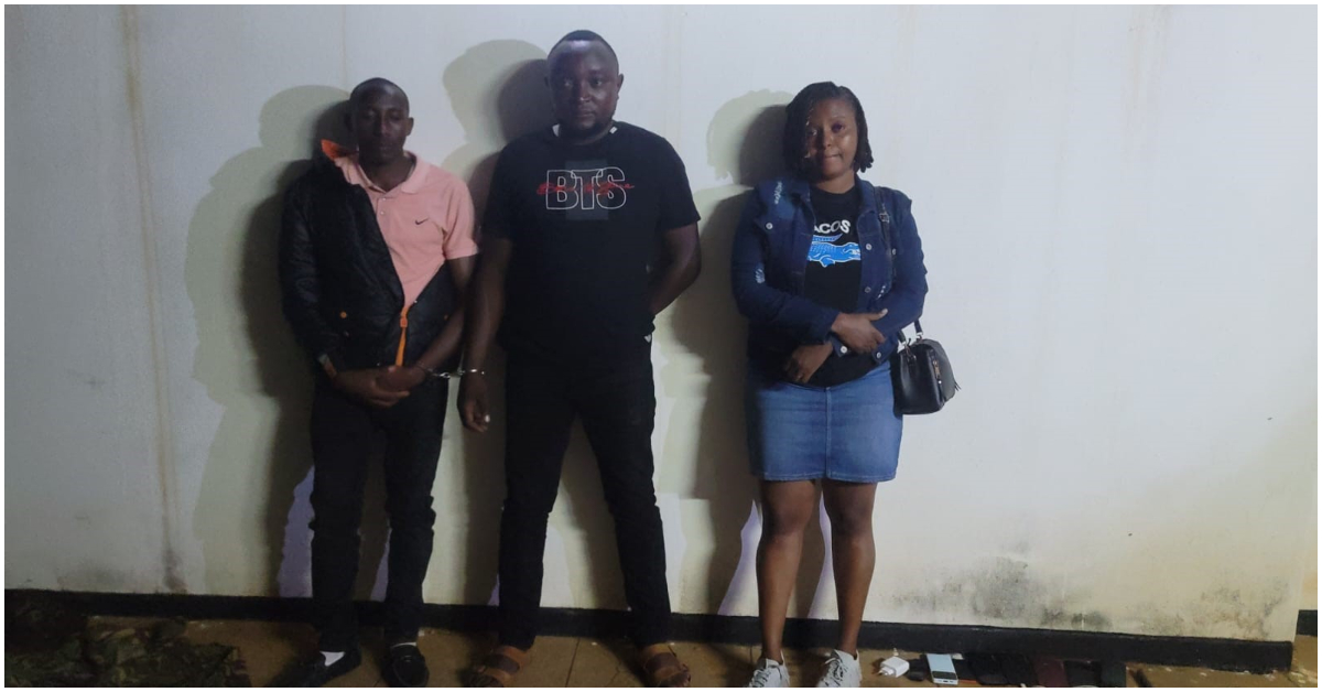 Notorious highway robbers arrested along Nairobi-Mombasa Road