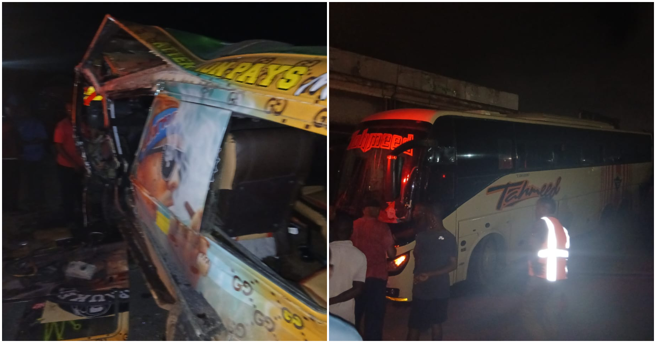 Multiple Injuries reported as Tahmeed Bus collides with Mikindani Matatu at Kibarani Flyover