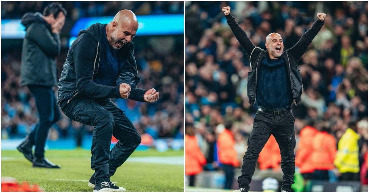 EPL: Nunes stoppage-time goal leaves Guardiola with joy as Manchester City move to third place