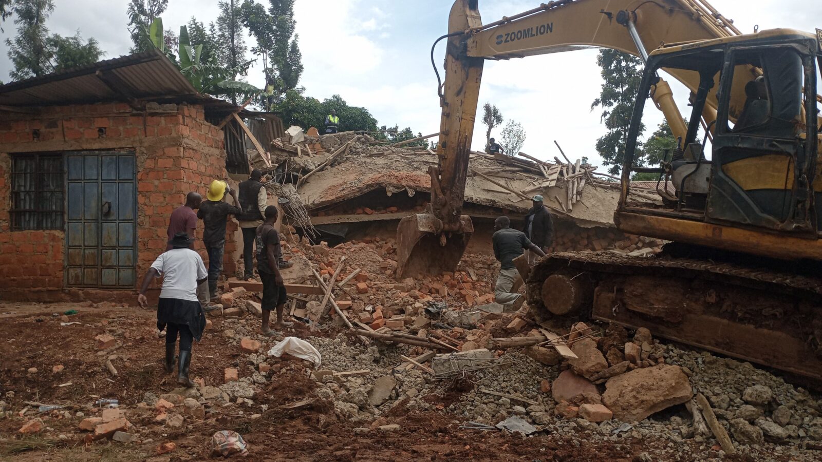 Developing story: Death toll from collapsed building in Kisii raises to 5